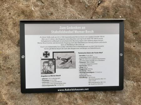 Vorschaubild Fliegerdenkmal  Raboldshausen