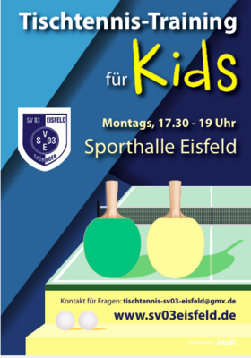 Vorschaubild SV 03 Eisfeld Tischtennis
