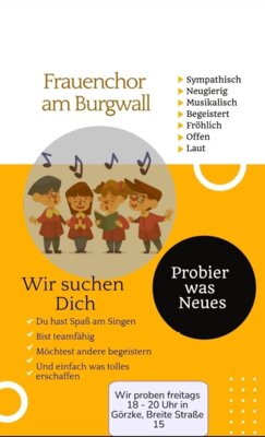 Wir suchen dich!