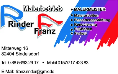 Vorschaubild Rinder Franz, Malerbetrieb
