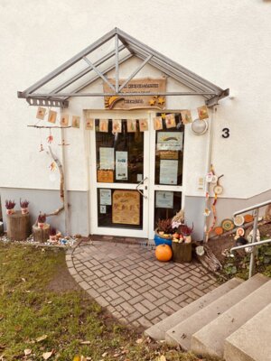 Eingang zum Ev. Kindergarten St. Michaelis Niemetal