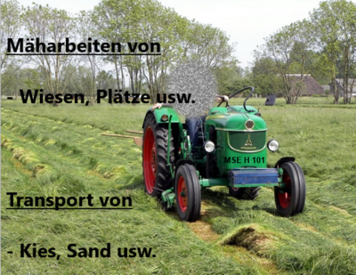Vorschaubild Firma Christoph Henneberg Grünpflege/ Transport von Kies und Sand usw.