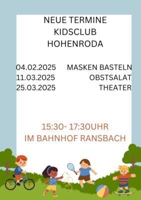 Vorschaubild Kids Club Hohenroda