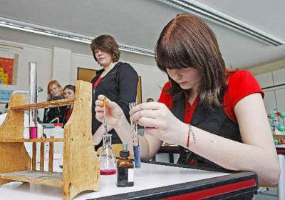 Foto zu Meldung: Schnuppertag an der Calauer Oberschule