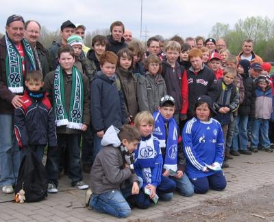 Foto zur Meldung: FCH-Jugend beim Bundesligaspiel