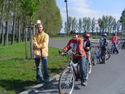 Foto zur Meldung: Praktische Fahrradprüfung 2010