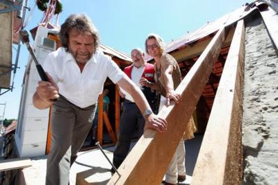Foto zu Meldung: Richtfest in Calau