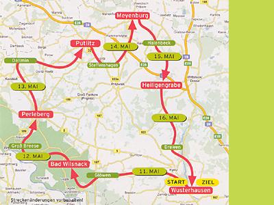 Vorschaubild zur Meldung: Tour de Prignitz 2009 kommt mit großen Schritten