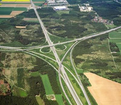 Foto zur Meldung: Autobahn-Dreieck entsteht neu