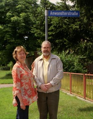 Foto zu Meldung: Maria und Juan auf den Spuren ihres Vorfahren Carl Anwandter  
