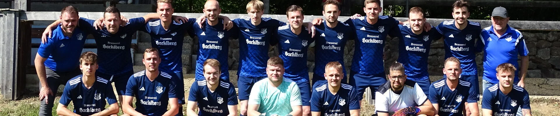 Gruppenfoto vom Herren-Team
