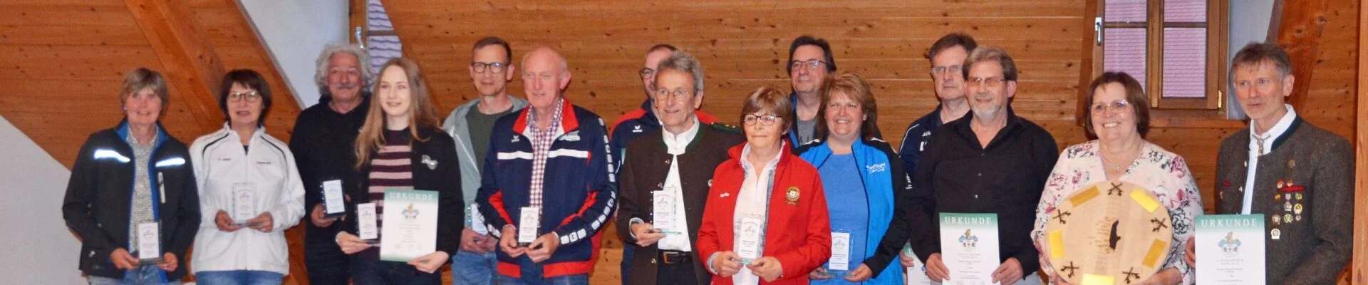 Siegerehrung der letzten Wettkampfrunde