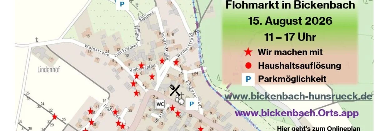 Übersicht Flohmarkt