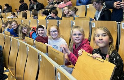 im Hörsaal (Bild vergrößern)
