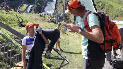 Heinz Kuttin mit Katharina Schmid
