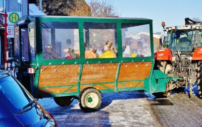 Der Sternsinger-Express 2024 in Schmalensee