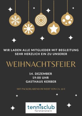 Meldung: Weihnachtsfeier