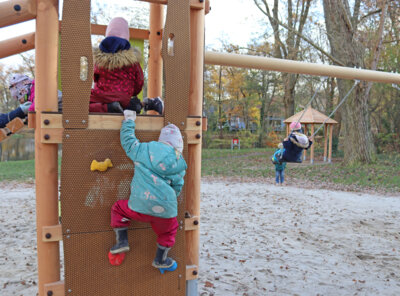 Foto zur Meldung: Spielplatz am Nymphensee eingeweiht