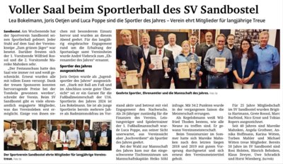Zeitungsbericht, N.Fa. und BZ (Bild vergrößern)