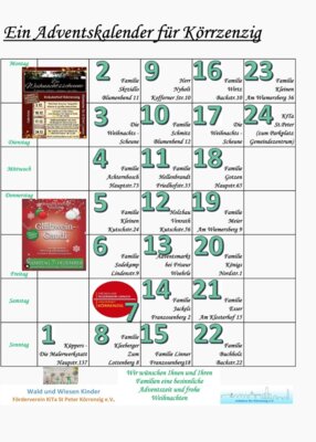 Ein Adventskalender für Körrenzig