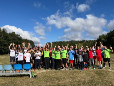 Foto zur Meldung: Was für ein Tag ⚽️