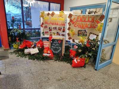 Traditionelles Weihnachtssingen an der Grundschule Golßen