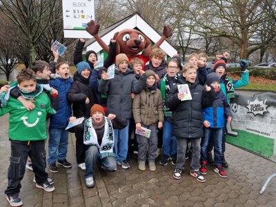 D-Jugend besuchte Spiel von Hannover 96 gegen SSV Ulm.