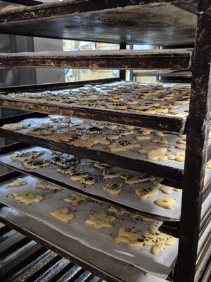 In der Weihnachtsbäckerei