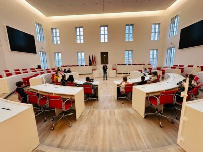 Besuch des Landtages in Potsdam