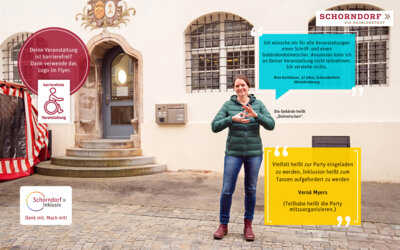 Meldung: Stadtinterne Inklusionsampagne zur Sensibilisierung der Mitarbeiter im Rathaus!
