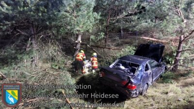 Meldung: Einsatz 116/2024 | PKW überschlagen | BAB 12 AS Friedersdorf - AD Spreeau