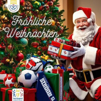Meldung: Der Kreissportbund Landkreis Rostock e.V. und seine Sportjugend wünschen ein frohes Weihnachtsfest