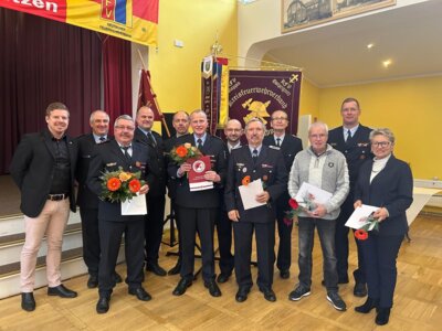 Ehrungen & Treue Dienste in der FF Amt Neustadt (Dosse)