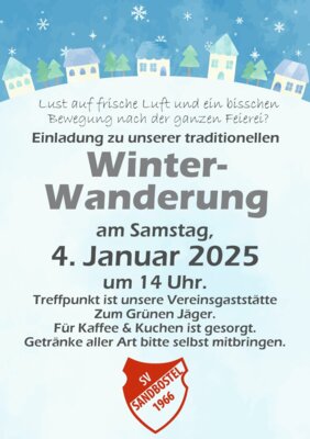 Winterwanderung am 04.01.2025 um 14 Uhr Start (Bild vergr&ouml;&szlig;ern)