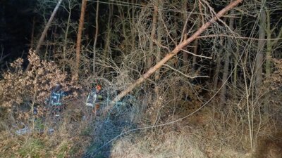 Foto zur Meldung: Einsatzbericht 02/2025 - 01.01.2025 - H1 Baum in Oberleitung, Rohne