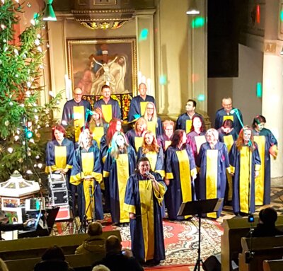 Neujahrs-Gospelkonzert am 11. Januar um 16.00 Uhr in Hirschberg