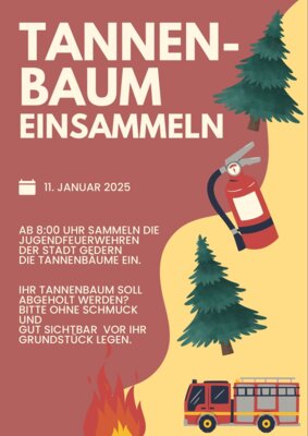 +++Weihnachtsbäume einsammeln+++ (Bild vergrößern)