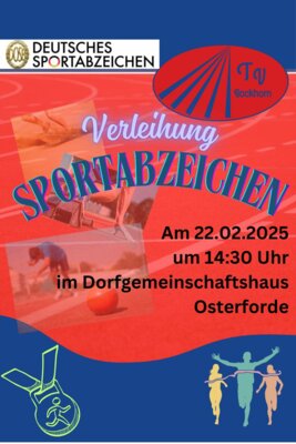 Sportabzeichenverleihung