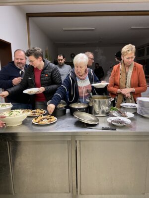 Stimmungsvolle Weihnachtsfeier