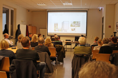 Foto zur Meldung: Einwohnerversammlung zum Neubau der Oberschule