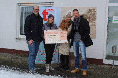 (v.l.n.r. Markus Feldmeier, Regine Feldmeier, Julia Göser, Andreas Konrad)