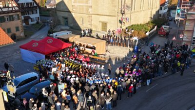 Narrenbaumstellen vom 12.01.2025 (Bild vergrößern)