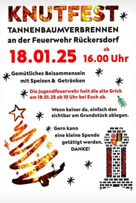 Knutfest am 18.01.2025 ab 16:00 Uhr in Rückersdorf/ Thüringen