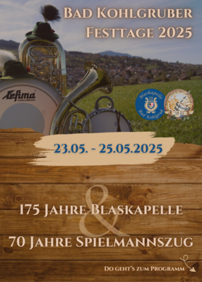 Meldung: Bad Kohlgruber Festtage 2025