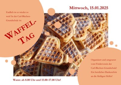 Foto zur Meldung: Waffeltag am 15. Januar