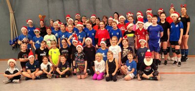 Meldung: Weihnachtstraining der Volleykids