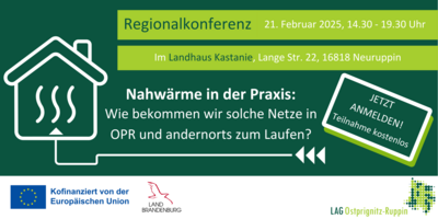 Foto zur Meldung: Lokale Aktionsgruppe Ostprignitz-Ruppin lädt herzlich zur Regionalkonferenz am 21. Februar 2025 ein