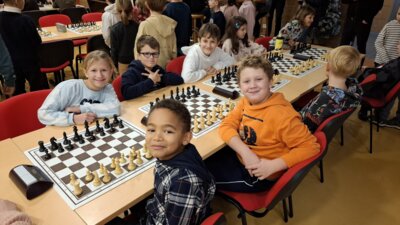 Foto zur Meldung: Grundschule erfolgreich bei Offenen Schulschachmeisterschaften in Schwerin