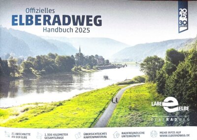 1.300 Kilometer voller Überraschungen im Elberadweg Handbuch 2025 (Bild vergrößern)
