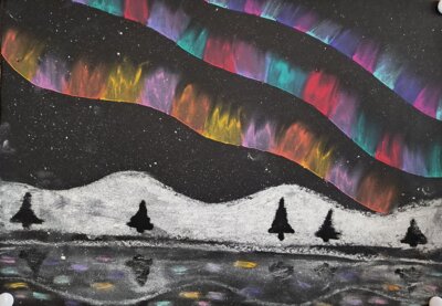 Meldung: Zauberhafte Polarlichter